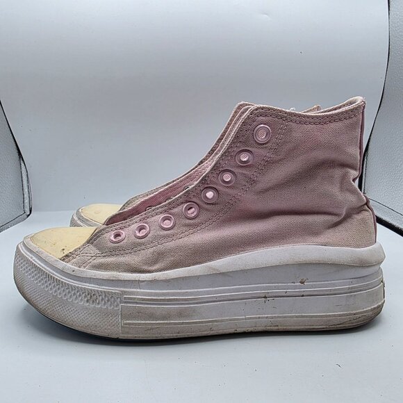 Converse All Star Move Womens Size 8.5 Pink Platform Shoes Athletic Casual - Picture 13 of 13